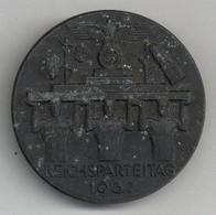 WK II Anstecknadel Reichsparteitag 1937 I-II - Guerra 1939-45