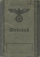 WK II DOKUMENTE - WEHRPASS Mit Lichtbild, Eintrag EK II + Winetrschlachtmedaille, Gefallen Russland 1944 - Mit Todesmitt - Guerra 1939-45