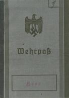 WK II Dokumente Wehrpass Heer Ohne Auszeichnungen I-II - Oorlog 1939-45