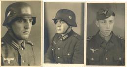 WK II Foto Lot Mit 7 Soldaten Meist Foto-Karten I-II - Guerra 1939-45