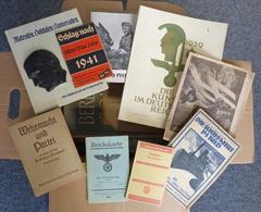 WUKI Mit Büchern Heften Belegen Uvm. Meist 3. Reich WK II Intreressante Fundgrube II - Oorlog 1939-45