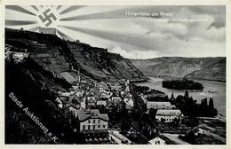 Aufgehende Sonne WK II -  BACHARACH - HITLERHÖHE Am Rhein I - Weltkrieg 1939-45