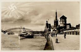 Aufgehende Sonne WK II - DÜSSELDORF, Ecke Gestoßen - War 1939-45