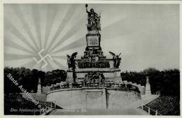 Aufgehende Sonne WK II - RÜDESHEIM Nationaldenkmal I - Weltkrieg 1939-45