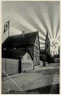 Aufgehende Sonne WK II Niederdorfelden (6369) Propaganda WK II   Foto AK I-II - Oorlog 1939-45