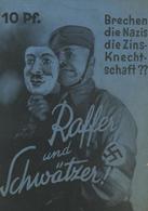 Buch WK II Brechen Die Nazis Die Zinsknechtschaft? Raffer Und Schwätzer Verlag Gerisch & Cie. 16 Seiten II - Guerra 1939-45