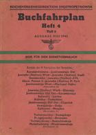 Buch WK II Buchfahrplan Reichsverkehrsdirektion Dnjepropetrosk II - Guerra 1939-45