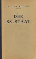 Buch WK II Der SS Staat Das System Der Deutschen Konzentrationslager Kogon, Eugen 1946 Verlag Der Frankfurter Hefte 339  - Oorlog 1939-45