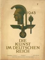 Buch WK II Die Kunst Im Dritten Reich Zeitschrift Zentralverlag Der NSDAP Franz Eher Nachf. 1943 Sehr Viele Abbildungen  - Guerra 1939-45