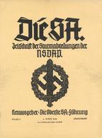 Buch WK II Die SA Zeitschrift Der Sturmabteilung Der NSDAP März 1940 Zentralverlag Der NSDAP Franz Eher Nachf. 24 Seiten - Oorlog 1939-45