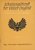 Buch WK II HJ Lot Mit7 Heften Schulungsdienst Der Hitler Jugend Hrsg. Reichsjugendführung Der NSDAP 1940-42 Einige Abbil - Oorlog 1939-45