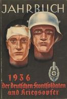 Buch WK II Jahrbuch Der Deutschen Frontsolodaten Und Kriegsopfer 1936 Hrsg. Reichskriegsopferführer Hanns Oberlindober 1 - Guerra 1939-45