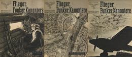 Buch WK II Lot Mit 5 Zeitschriften Flieger Funker Kanoniere 1942 Viele Abbildungen II - Oorlog 1939-45