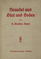 Buch WK II Neuadel Aus Blut Und Boden Darre, R. Walter 1930 Seltene Erstausgabe Verlag J. F. Lehmanns 231 Seiten II - Oorlog 1939-45