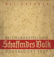 Buch WK II Reichsausstellung Schaffendes Volk Düsseldorf 1937 Ausstellungs Katalog 224 Seiten Sehr Viele Abbildungen II  - Guerra 1939-45