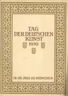 Buch WK II Tag Der Deutschen Kunst 1939 Programmheft 42 Seiten II - Guerra 1939-45