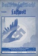 Buch WK II Zeitschrift Deutsche Luftwacht Ausgabe Luftwelt 1936 Verlag Mittler & Sohn Viele Abbildungen II (altersbeding - Guerra 1939-45