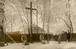 Synagoge BREST-LITOWSK - Foto-Ak Mit Deutschen Heldenfriedhof 1916 I Synagogue - Giudaismo