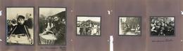 Judaika - 7 Aufgeklebte Fotos Aus Dem WASCHAUER GHETTO 1917 (aus Kriegsalbum) I-II Judaisme - Jodendom