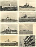 Schiff Kreuzer U. U-Boot WK II Lot Mit 10 Foto-Karten I-II Bateaux Bateaux - Warships