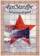 Dampfer Red Star Line Künstlerkarte I-II (keine Ak-Einteilung) - Krieg