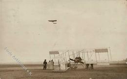 Flugereignis Schaufliegen Dübendorf Zürich Foto AK 1914 I-II Aviation - Airmen, Fliers