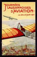 Flugtag Lausanne (1000) Schweiz 1911 I-II - Piloten