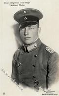 Sanke, Pilot Nr. 547 Schulte Leutnant Foto AK I- - Airmen, Fliers