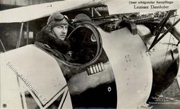 Sanke, Pilot Nr. 615 Dannhuber, Leutnant Foto AK I- - Airmen, Fliers