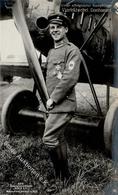 Sanke, Pilot Nr. 677 Donhauser Vizefeldwebel Foto AK I- - Airmen, Fliers