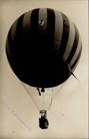 Ballon Genève (1200) Schweiz Gordon Bennett Wettfliegen  Foto AK 1922 I-II - Luchtballon