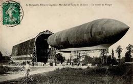 Ballon Le Dirigeable Militaire Capitaine Marchar 1913 I-II - Fesselballons