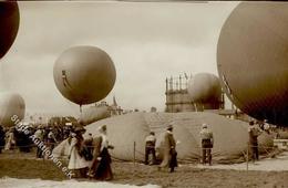 Ballon Zürich (8000) Schweiz Gordon Bennett Wettfliegen  Foto AK 1909 I-II - Luchtballon