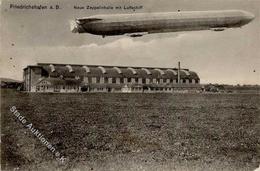 Zeppelin Friedrichshafen (7990) Zeppelinhalle I-II (fleckig) Dirigeable - Airships