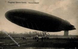 Parseval Flugplatz Wanne-Herten 1913 I-II - Zeppeline