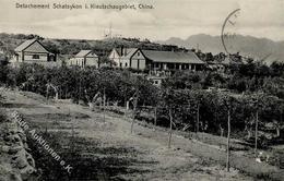 Kolonien KIAUTSCHOU - Detachement SCHATSYKON Im Kiautschaugebiet, Marke Entfernt I-II Colonies - Histoire