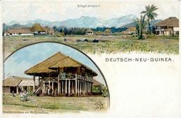 Kolonien Deutsch Neuguinea Stephansort Lithographie I-II Colonies - Geschiedenis