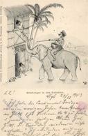 Kolonien Deutsch Ostafrika Briefträger In Den Kolonien Humor 1903 I-II Colonies - Geschiedenis