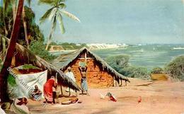 Kolonien Deutsch Ostafrika Dar-es-Salaam Sign. Kuhnert, Wilh. Künstlerkarte 1908 I-II Colonies - Storia