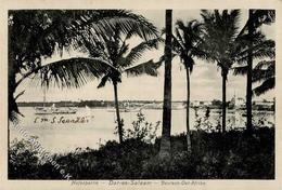 Kolonien Deutsch Ostafrika Dar-es-Salam Hafen S.M.S. Seeadler 1904 I-II Colonies - History