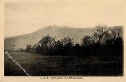 Kolonien Deutsch Ostafrika Kilimanjaro Mit Schneehaube I-II Colonies - Storia