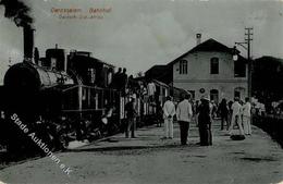 Kolonien Deutsch-Ostafrika Dar-es-Salaam Bahnhof 1913  I-II (Stauchung, Marke Entfernt) Colonies - Geschiedenis