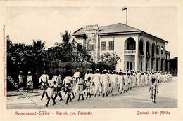 Kolonien Deutsch-Ostafrika Gouvernement Schüler Marsch Zum Festplatz Stpl. Dar-es-Salaam 16.11.06 I-II Colonies - Storia