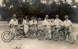 Kolonien Deutsch-Ostafrika Margeritentag Fahrrad Stpl. Dar-es-Salaam 13.7.12 Foto-Karte I-II Colonies Cycles - Geschiedenis