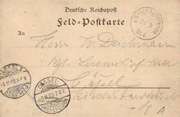 Deutsche Post China Feldpoststation No 4 In Tongku 24.9.(00) I-II - Geschiedenis