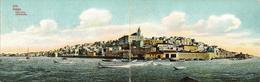 Deutsche Post Türkei Jaffa Panorama Klappkarte Stpl. Jaffa 1.2.12 I-II - Geschiedenis