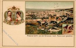 Deutsche Post Türkei Palästina Nazareth Kaiserreise 1898 Litho I- - Geschiedenis