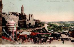 Kolonien Deutsche Post Türkei Jerusalem Davidsburg 1909 I-II Colonies - Geschichte