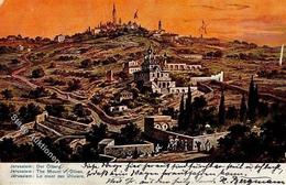 Kolonien Deutsche Post Türkei Jerusalem Ölberg 1910 I-II Colonies - History