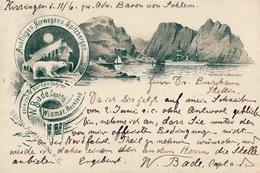 Expedition Nordpol Norpolfahrer W. Bade Kapitän Autograph 1897 I-II - Zonder Classificatie